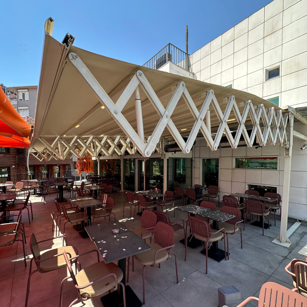 makaslı tente gloria jeans uygulaması detayları